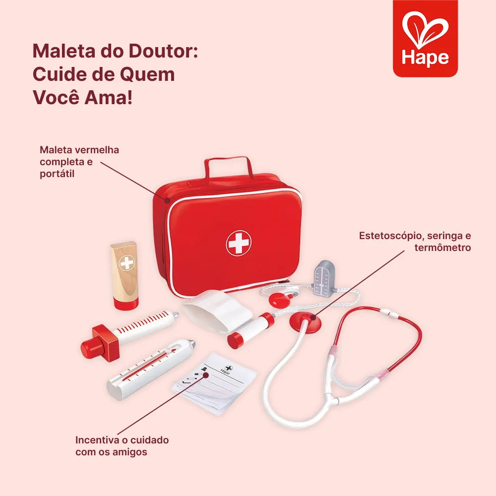 Kit Médico para Crianças Hape - benefícios
