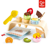Kit Sorvetes Infantil de Madeira -  Brinquedo Faz de Conta | Hape