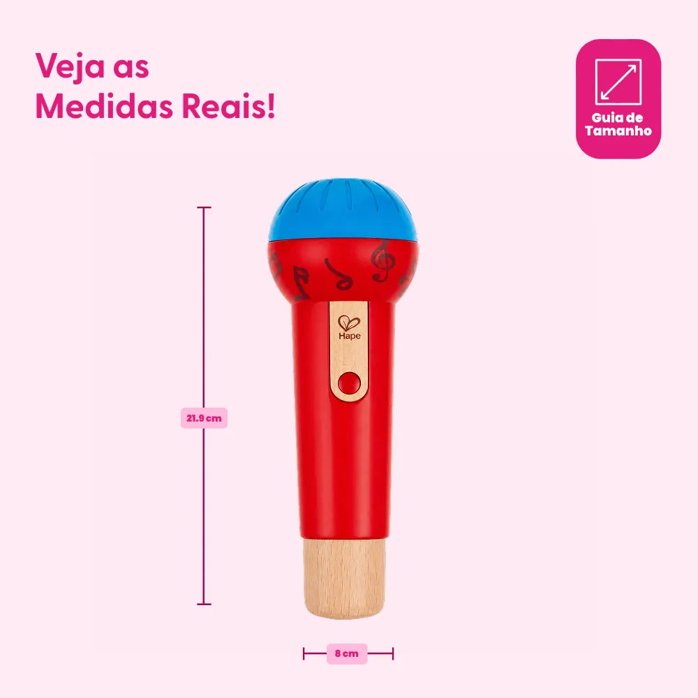 Microfone Mighty Echo Hape - imagem 6
