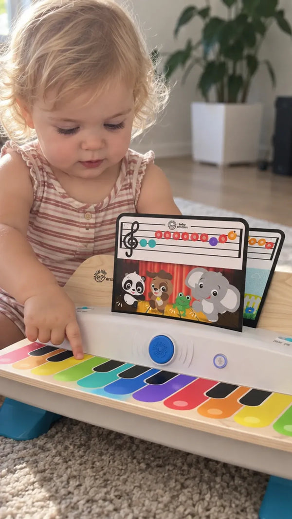 Cliente com o Piano Conectado Together in Tune Hape 1