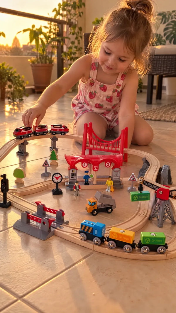 Conjunto Ferroviário Cidade Movimentada Hape - foto de cliente 5
