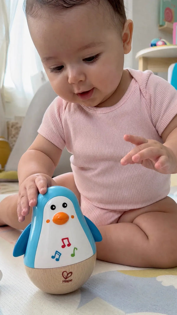 Pinguim Musical Sensorial Hape - foto de cliente 2