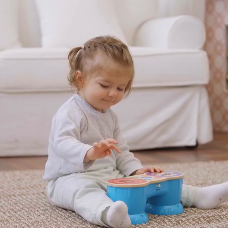 Vídeo do Bongô Infantil Magic Touch com Melodias Hape