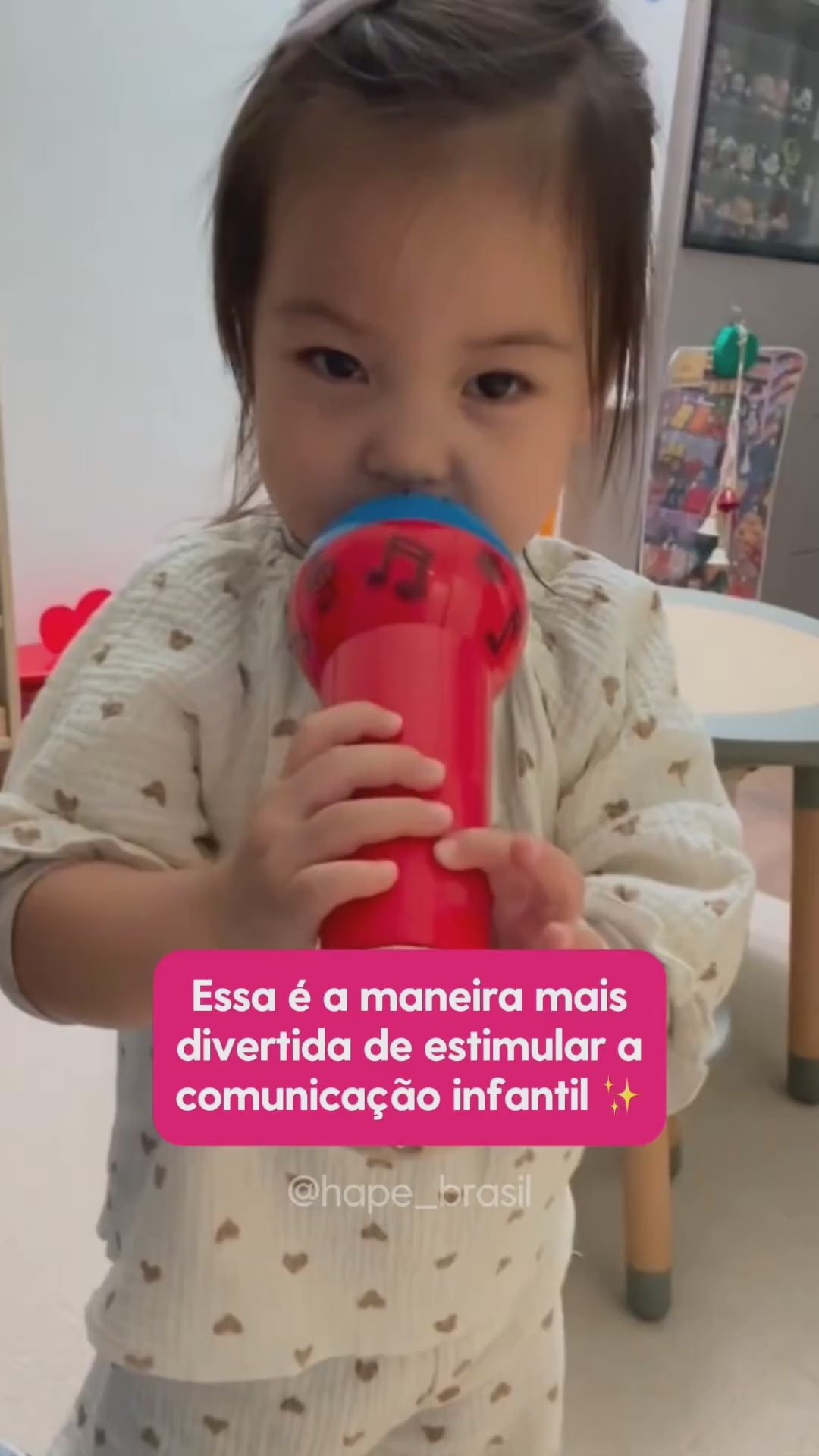 Microfone Mighty Echo Hape - vídeo