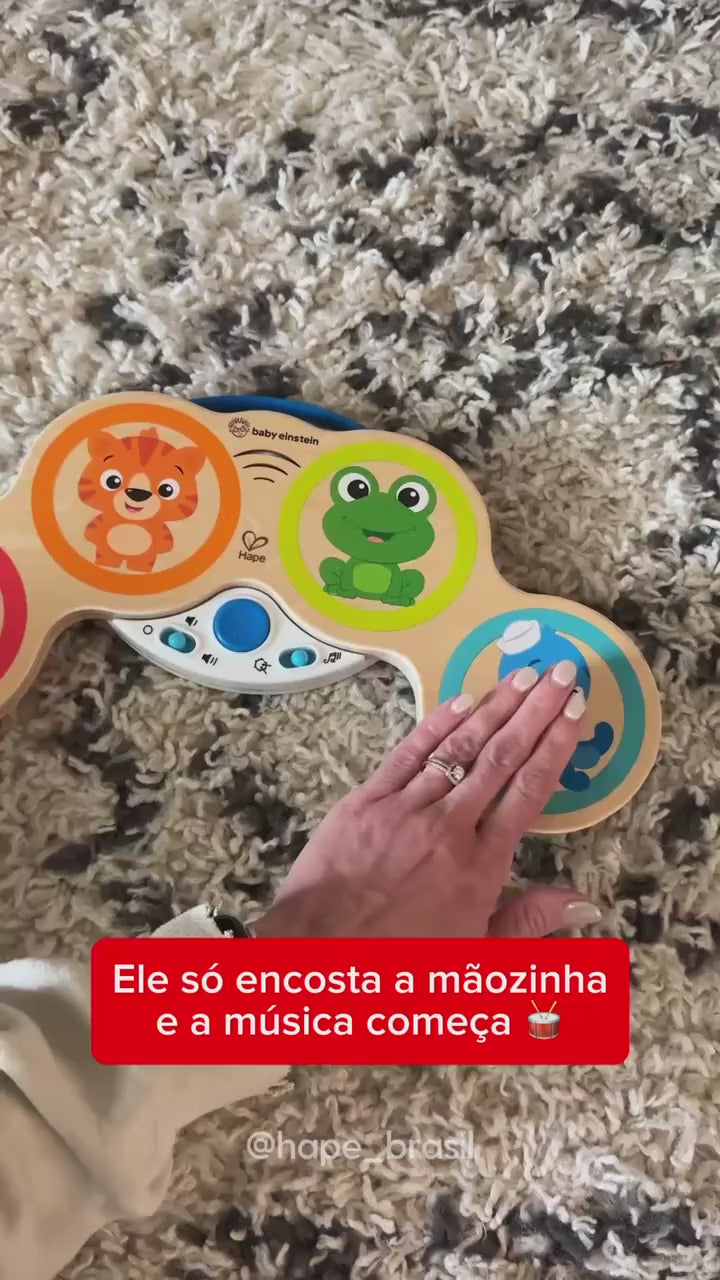 Bateria Magic Touch Hape - vídeo