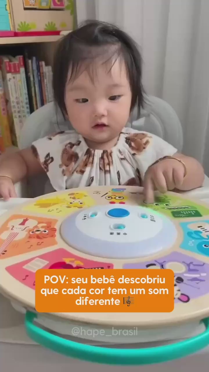Vídeo do Painel Musical Magic Touch para Bebê Hape
