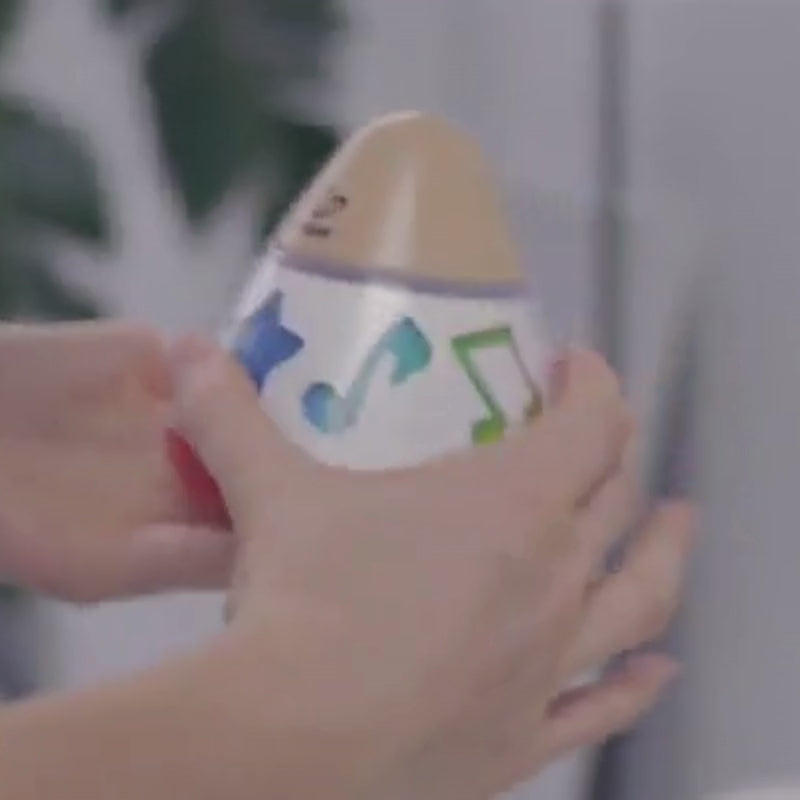 Caixa de Música Giratória Brinquedo Sensorial de Madeira com Design Alemão – Hape
