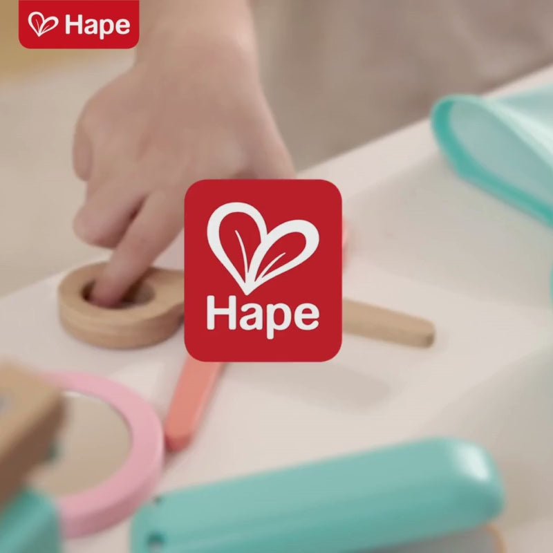 Set de Cabeleireiro Infantil de Madeira com Secador de Som | Hape