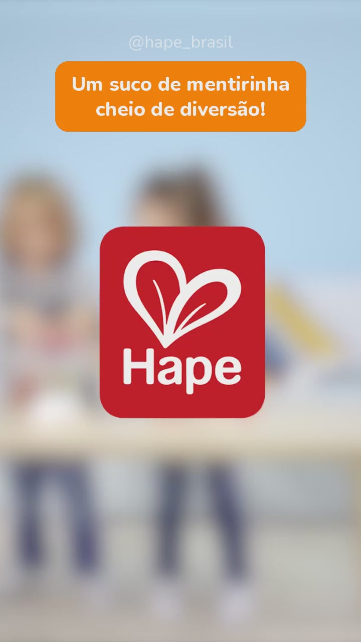 Liquidificador de Brinquedo para Smoothies com Frutas, Copos e Canudos 2 Anos+ | HAPE
