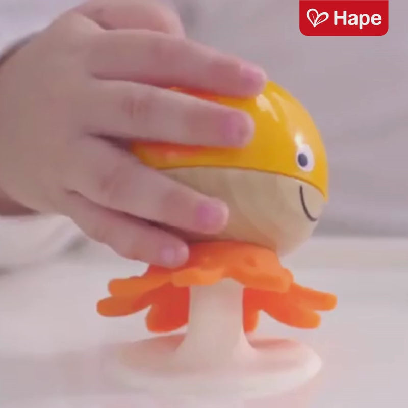Conjunto de Chocalhos com Ventosa para Cadeirão e Mesa | HAPE