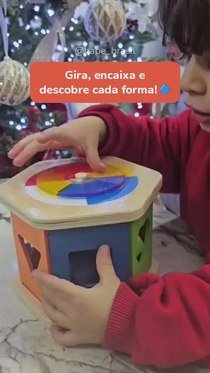 Vídeo do Encaixa Formas de Madeira 6 Blocos Hape