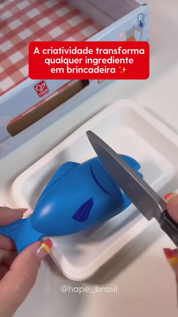Vídeo do Kit Carne, Frango e Peixe para Cortar Hape