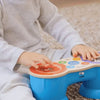 Bongô Infantil Magic Touch com Melodias Hape em ação