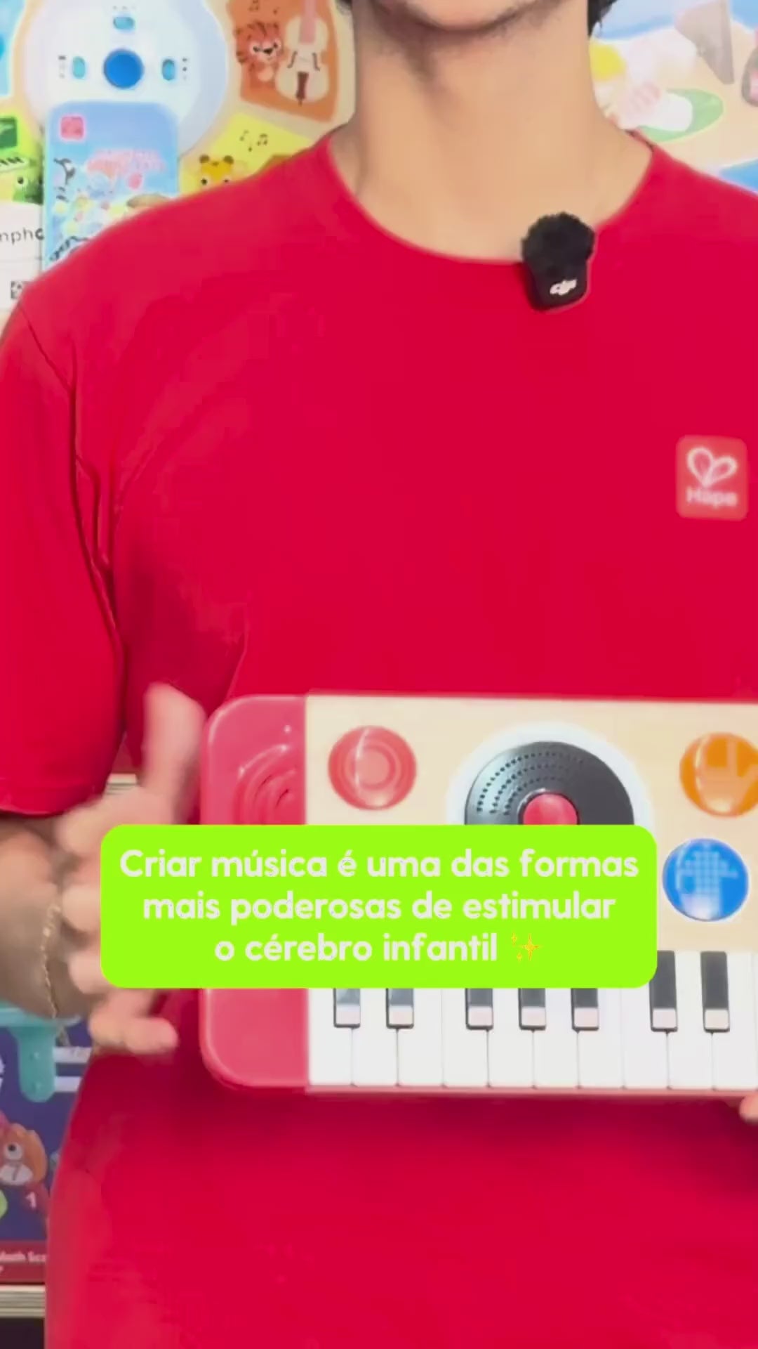 Estúdio de DJ Mix & Spin Hape - vídeo