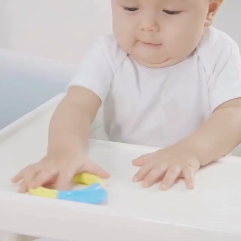 Kit Sensorial Premium para Bebês em Madeira com Texturas e Cores Suaves – Hape