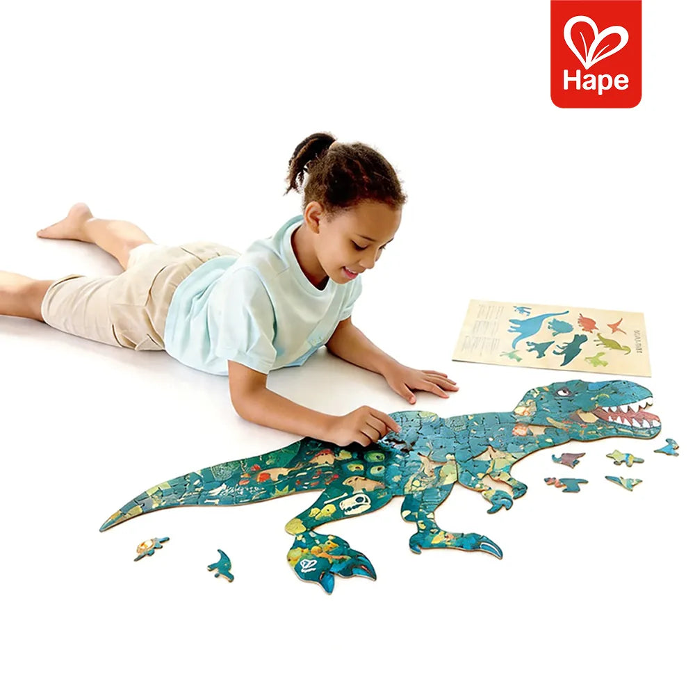 Quebra-Cabeça de Chão Dinossauro Brilhante Hape, foto 2