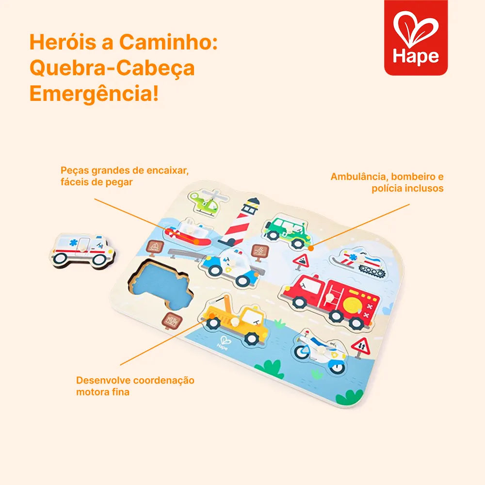 Quebra-Cabeça Emergência Hape, foto 9