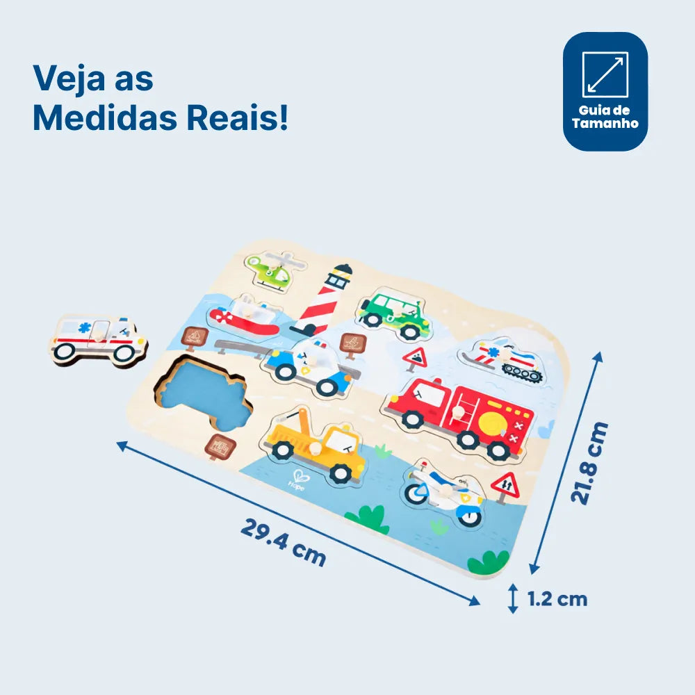 Quebra-Cabeça Emergência Hape, foto 8