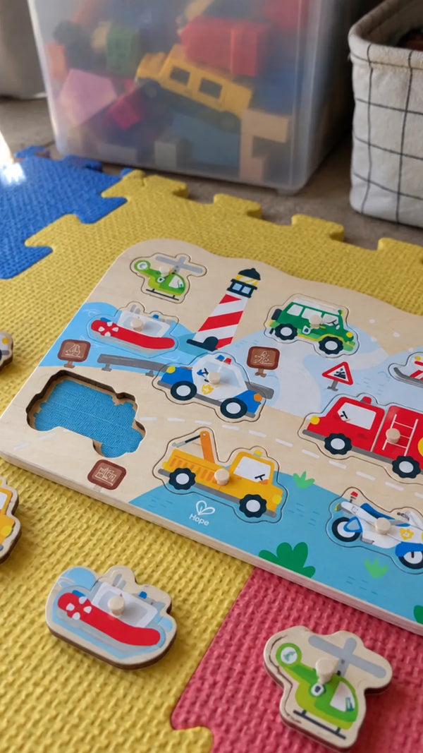 Quebra-Cabeça Emergência Hape CLI4