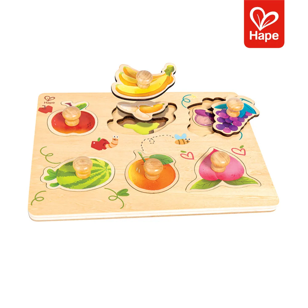 Quebra-Cabeça Frutas em Camadas Hape, foto 1