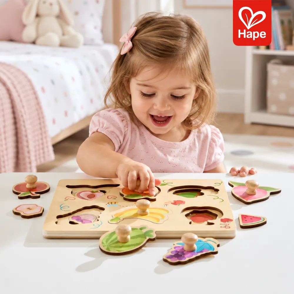 Quebra-Cabeça Frutas em Camadas Hape, foto 2