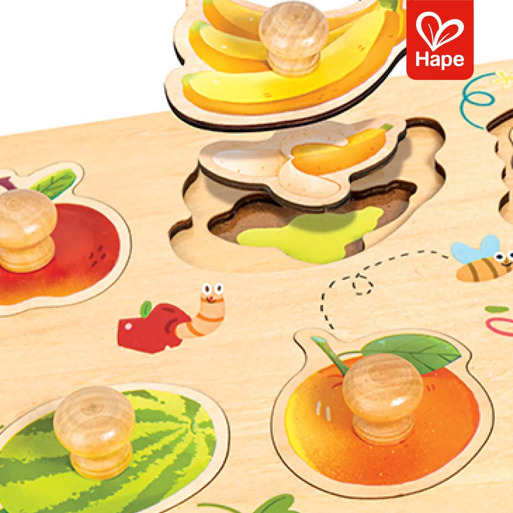 Quebra-Cabeça Frutas em Camadas Hape, foto 6