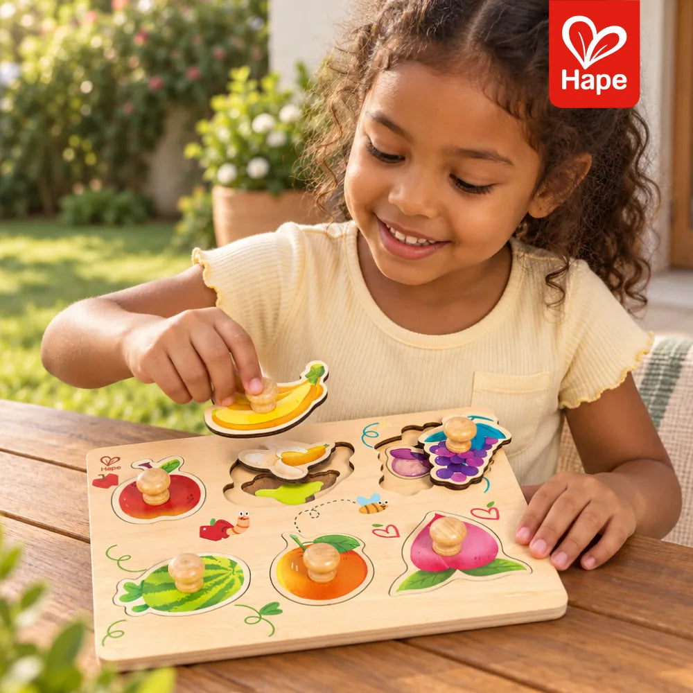 Quebra-Cabeça Frutas em Camadas Hape, foto 7