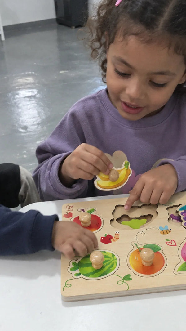 Quebra-Cabeça Frutas em Camadas Hape CLI3