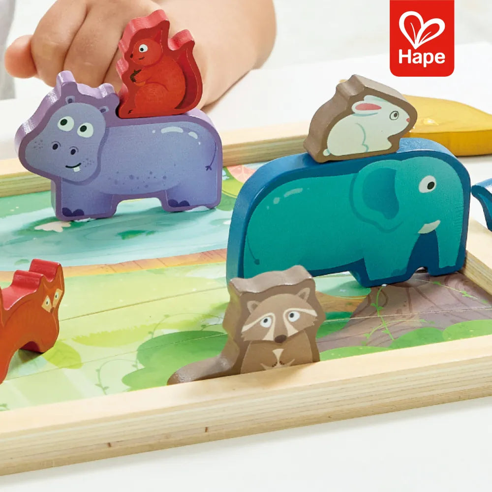 Quebra-Cabeça Reino Animal Hape, foto 5
