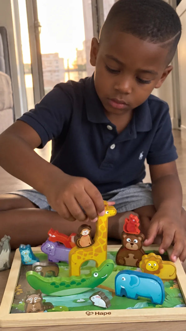 Quebra-Cabeça Reino Animal Hape CLI2