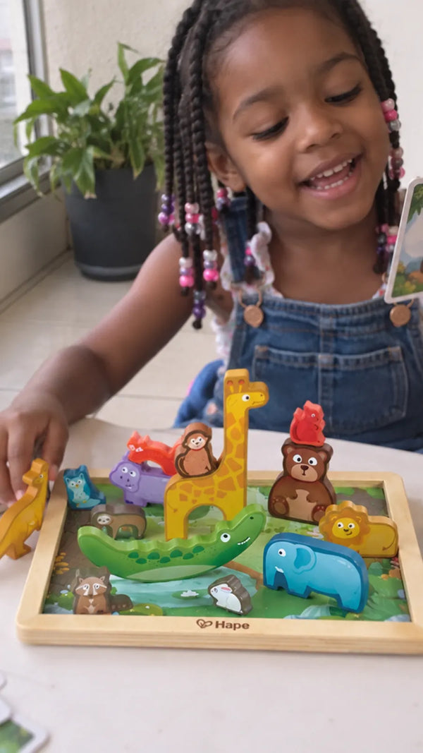 Quebra-Cabeça Reino Animal Hape CLI4