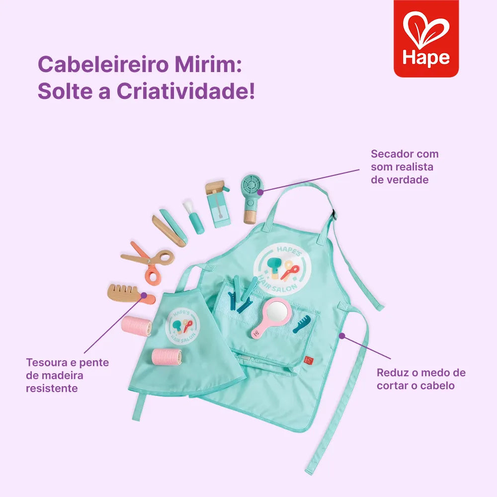 Set de Cabeleireiro com Secador Hape - benefícios