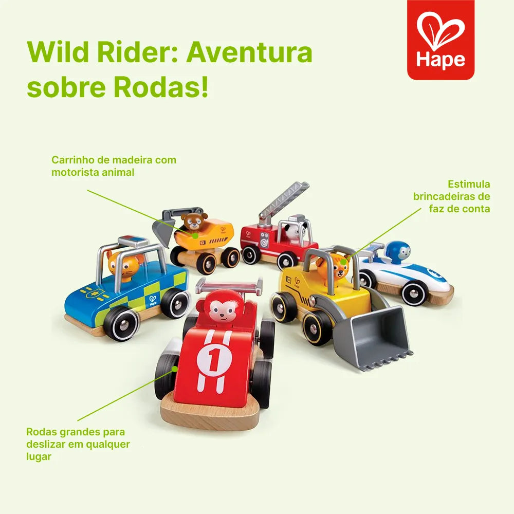 Carrinho Wild Rider Hape, foto 9
