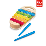 Xilofone Arco-Íris Infantil com 5 Notas e Baquetas 10 Meses+ | HAPE