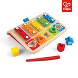 Xilofone e Piano Infantil de Madeira Classificador de Formas | Hape